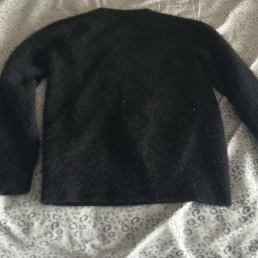 Everlane Cozy Black Cashmere Sweater - XS - Picture 4 of 4